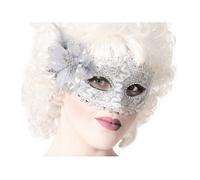 Masque Vénitien Argent Marquise