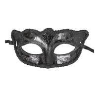 Masque vénitien en dentelle pour bal masqué, carnaval, Halloween, bal, bal de promo, carnaval pour homme et femme