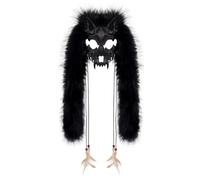 Masque Venitien Femme, De Loup-Garou Accessoire DéGuisement Halloween Spectacle FêTe Costumé