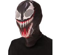 Masque Venom officiel en tissu pour adultes noir-blanc-rouge