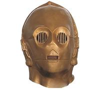 Masque vinyle C-3PO - STAR WARS - RUBIES - Licence Star Wars - Adulte - Intérieur