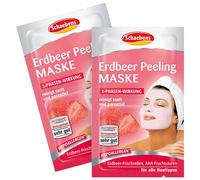 Masque visage à la fraise Schaebens 2 x 6 ml 【Meilleures ventes locales】