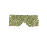 Masque Visage en Pierre Naturelle - Jade Aventurine Verte - Pour les Yeux gonflés, les cernes et les poches -Éclat & Relaxation de la Peau