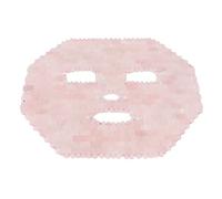 Masque Visage Froid, Masque Froid Visage, Masque de Sommeil pour le Visage en Jadestone Le Masque Facial en Jadestone élimine les Cernes et l'outil de Massage des Yeux (Quartz Rose)
