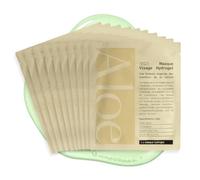 MASQUE VISAGE HYDROGEL HYDRATANT & ÉCLAT, Aloe Vera, Collagène, Algues Marines, effet “seconde peau” pour peaux sèches, ternes, fatiguées