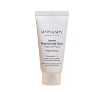 Masque Visage - Mary&may - Lemon Niacinamide Glow Wash Off Pack - Éclaircissant - Vegan - 30g