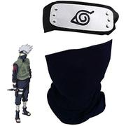 Masque Visage - Naruto - Kakashi Hatake - Bandeau Ninja - Spandex Élastique - Mixte