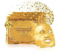 Masque Visage or Masque Collagène Anti-âge Feuchtigkeitsmaske les Cernes - 3