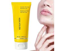 Masque Visage pour Peau Grasse - Crème Hydratante et Nourrissante 50ML | Masque Argile Liquide Naturel,Pour Peau Grasse Sèche Sensible Teint Terne pour Femme Adolescent Quotidien Nuit Voyage Maquillag