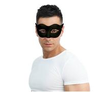 Masque Visage - PTIT CLOWN - Loup - Noir - Couleur principale: Noir - Modèle Loup Taille unique