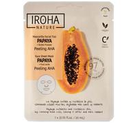 Masque visage tissu peeling AHA Papaye Iroha
