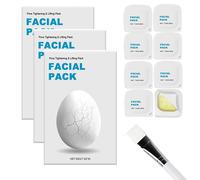 Masque Visage Zombie - Soin De La Peau, Masque Hydratant Pour Une Peau Lisse Et Raffermie, Resserrement Et Lifting Des Pores, Avec Pinceau Pour Masque Facial, Masque Visage Zombie 1 Boîte