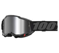 Masque vtt 100 accuri 2 junior black silver mirror