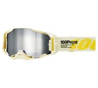 Masque vtt 100 armega barely silver miroir
