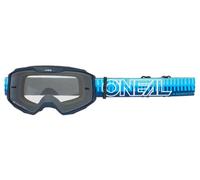 Masque vtt o neal b 10 striped bleu clear