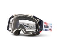 Masque VTT Oakley Airbrake M Troy Lee Design Blanc glacé Blanc glacé