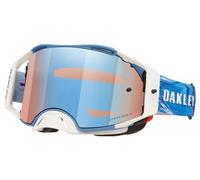 Masque vtt oakley airbrake mx chase sexton white prizm mx sapphire iridium ref oo7046 h8