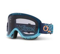Masque VTT Oakley O-Frame 2.0 Pro M Troy Lee Design bleu marine transparent bleu marine transparent