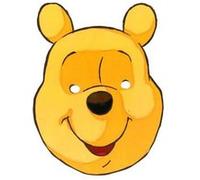 Masque Winnie L'ourson Carton - Multicolores Multicolors G