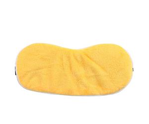 Masque Yeux Chauffant USB, Chauffage Visière Vapeur Soulager Chaude Coussin Compresse électrique Contrôle Intelligent Coton Masseur Thérapie Thérapeutique Chaud Insomnie Soulage Gonflé Oculaire