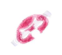 Masque Yeux en Gel PVC, Compresse Chaude ou Froide | Contours du Visage, Bandes Élastiques, Demi-visage, pour Bureau, Hôtel et Après Écran