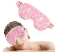 Masque Yeux Froid, masque neutre, réutilisable. Le meilleur pansement froid pour traiter les infections faciales, les gonflements oculaires et les ecchymoses, rose