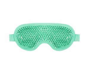 Masque Yeux Froid, masque neutre, réutilisable. Le meilleur pansement froid pour traiter les infections faciales, les gonflements oculaires et les ecchymoses, bleu (Vert)