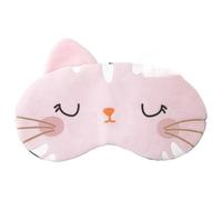 Masque Yeux Masque de sommeil masque de sommeil masque de sommeil bandeau doux masques for les yeux en peluche mignon couverture for les yeux de chat masque en peluche cache-œil sieste couverture for