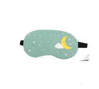 Masque Yeux Masque de sommeil Masque for les yeux en soie for dormir, masque doux, bandeau de sommeil réglable, bandeau occultant avec masque de sommeil réglable for les voyages(Green)