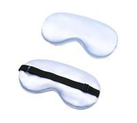Masque Yeux Masque de sommeil masque for les yeux en soie imitée for dormir masque doux couverture bandeau de sommeil réglable masque for les yeux occultant femmes hommes Relax repos doux pli aveugle