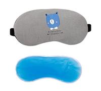 Masque Yeux Masque for les yeux de sommeil, couverture d'ombrage douce avec compresse de glace, for le repos en voyage(Color5)