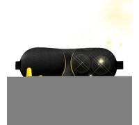 Masque Yeux Pour Le Sommeil, Aide Au Sommeil De Nuit Ajustable Et Perméable - Masque Oculaire Entièrement Occultant Sommeil, Voyage, Avion, Yoga, Siège, Relaxation, Repos, Bureau