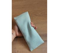 Masque yeux yoga - lin bleu céladon