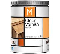 MASQUELACK M Vernis pour Bois d'Intérieur - Clear Varnish - Couleur Natur Matt - Format 1 L - Séchage Rapide et Application Facile - Lasure pour Utilisation en Intérieur - Crée un Film Protecteur