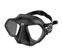 Masquer sous-Marine Seac Raptor Noir Sous Pêche Apena Silicone sans Cadre Masque