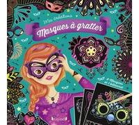 Grund Masques à gratter Pochette 8 masques 1 élastique bracelets pendentifs – Dès 6 ans