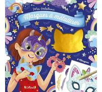 Grund Masques à métalliser – Pochette avec 6 masques et 1 élastique – Dès 6 ans