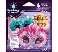 Masques à strasser - Animaux mignons - masques a strasser - Collectif - Fleurus - Document jeunesse
