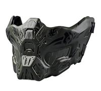 Masques Airsoft Protection Tactique Masque Punk, Masque Fantôme De Demi-Visage, pour Tir en Plein Air CS Wargame Halloween Cosplay Costume Party