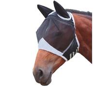 Masques anti-mouches pour chevaux, super confortable, protection UV réglable, respirabilité, pour tous les types de ranch et de club