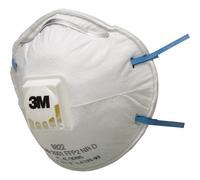 3M 8822 Masque antipoussière jetable FFP2 (pack de 10)