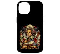 Masques de comédie Dramatique Shakespeare en détresse - Crâne et Corbeaux Coque pour iPhone 14