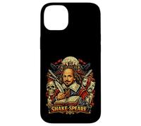 Masques de comédie Dramatique Shakespeare en détresse - Crâne et Corbeaux Coque pour iPhone 14 Plus