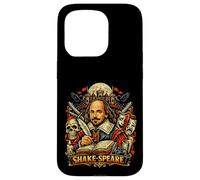 Masques de comédie Dramatique Shakespeare en détresse - Crâne et Corbeaux Coque pour iPhone 15 Pro