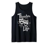 Masques de comédie et de tragédie de théâtre Débardeur