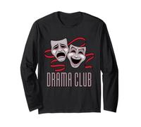 Masques de comédie et de tragédie Drama Club Manche Longue