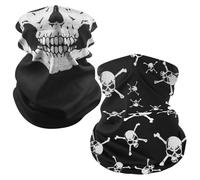 Masques De Crâne De Sport 2 Pièces, Masques De Cyclisme En Plein Air, Élégants, Doux Et Confortables, Difficiles À Déformer, Adaptés À Un Usage Quotidien Par Les Cyclistes