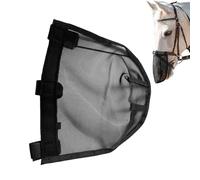 Masques de protection contre les freins, filet nasal pour cheval, grand bouclier de protection du visage avec protection confortable pour la nourriture, l'équitation, accessoires pour chevaux