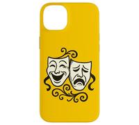 Masques de théâtre comédie et tragédie Coque pour iPhone 14 Plus