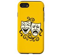 Masques de théâtre comédie et tragédie Coque pour iPhone SE (2020) / 7 / 8